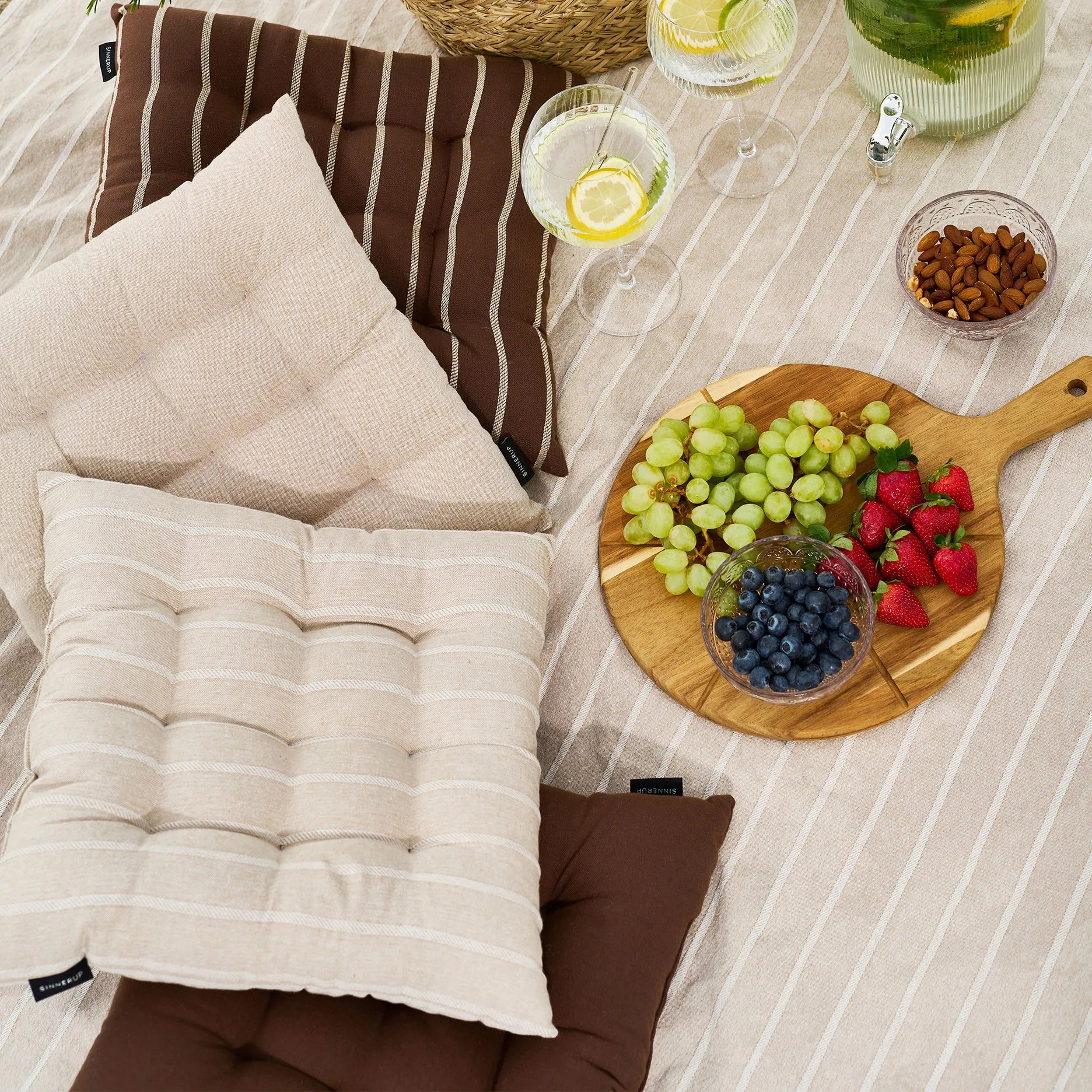 Life Sitzkissen Braun